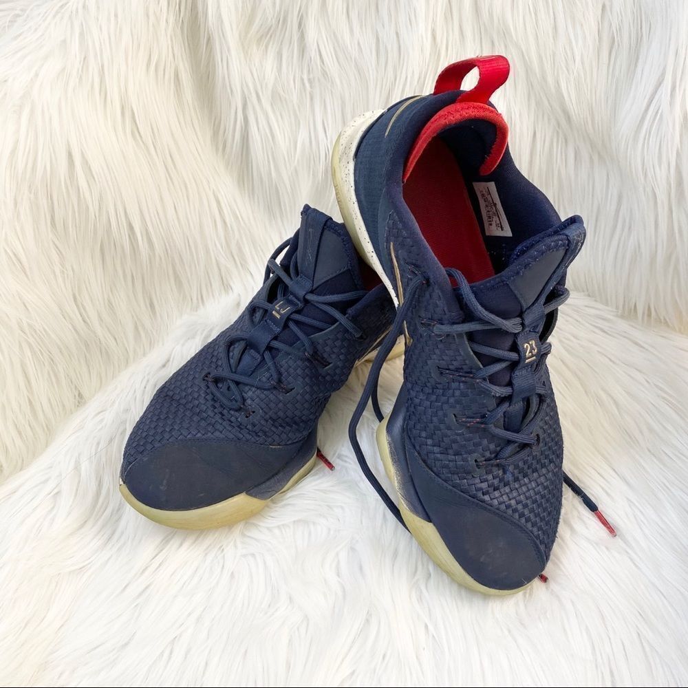 NIKE ZOOM Lebron James XIV 14 blue low top blue 12